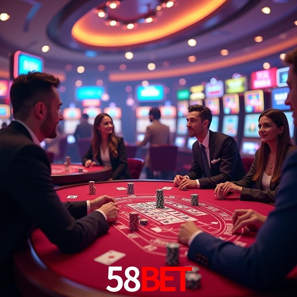 Mesa de Blackjack 58BET